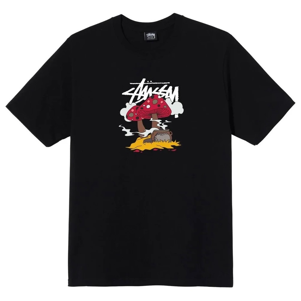 STUSSY SOMETHINGS COOKIN TEE